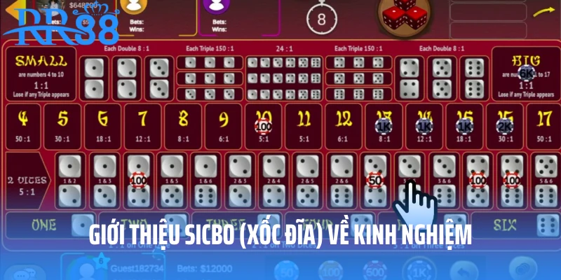 Kinh nghiệm khi chơi sicbo