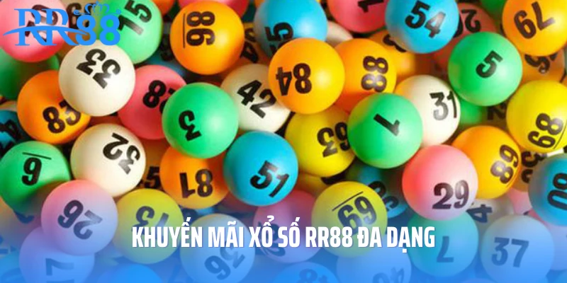 Khuyến mãi xổ số RR88 đa dạng