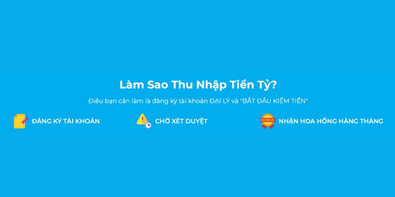 Hướng dẫn làm đại lý RR88 gồm các bước đơn giản