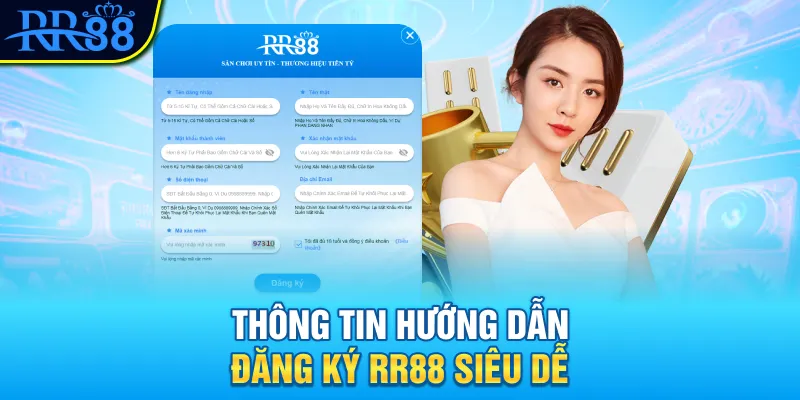 Thông tin hướng dẫn đăng ký RR88 siêu dễ